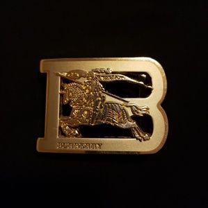 burberry b belt buckle